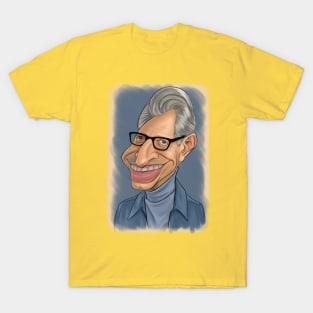 Jeff Goldblum caricature T-Shirt